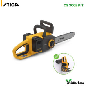 MOTOSEGA A BATTERIA CS 300E KIT STIGA