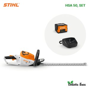 TAGLIASIEPE A BATTERIA HSA 50 SET STIHL